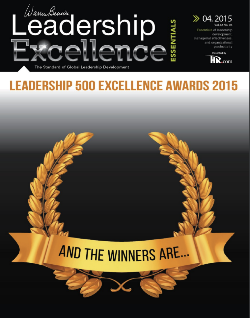 Leadership Excellence - April 2015