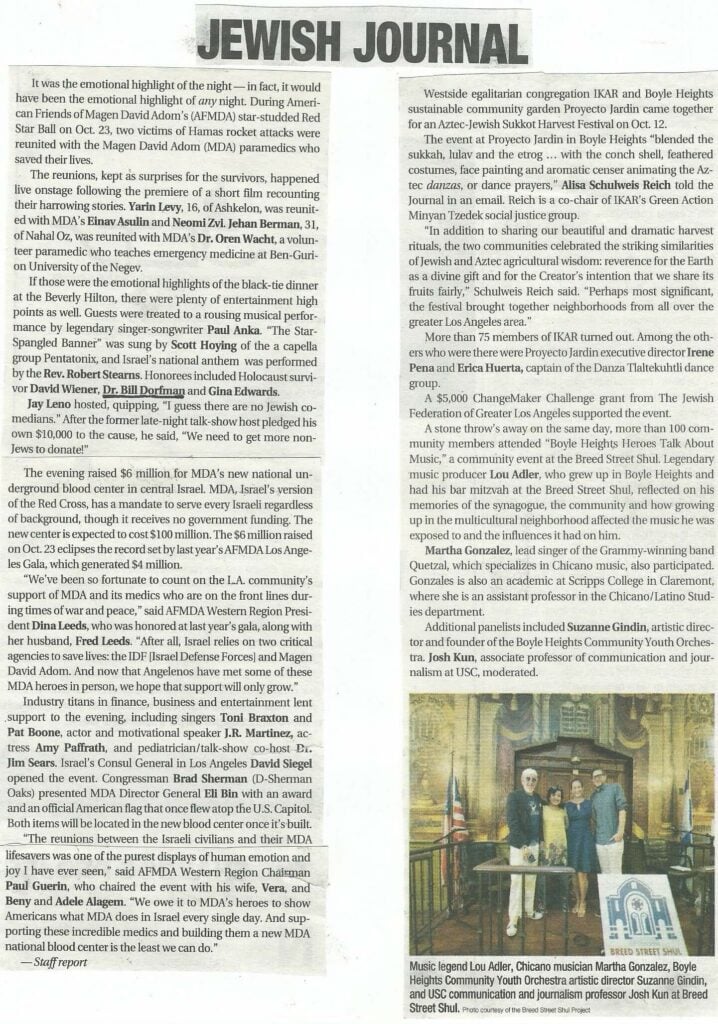 Jewish Journal Pg.2 - 10.31.14