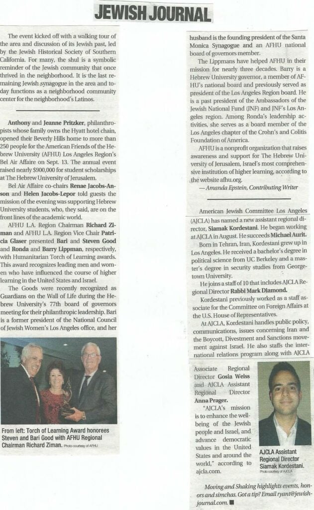 Jewish Journal Pg.3 - 10.31.14