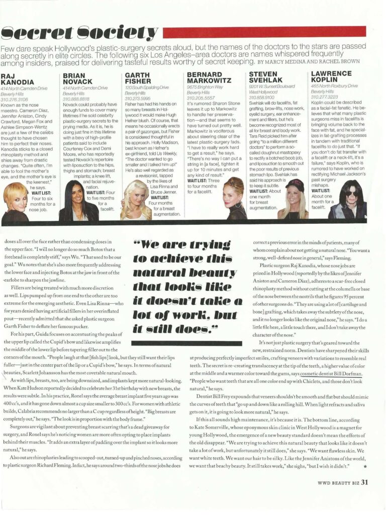 WWD Beauty Biz Pg. 3 – Nov. 2010