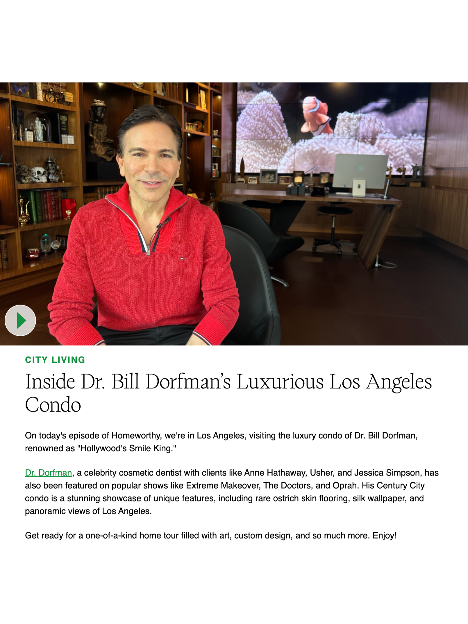 homeworthy dr dorfman house tour