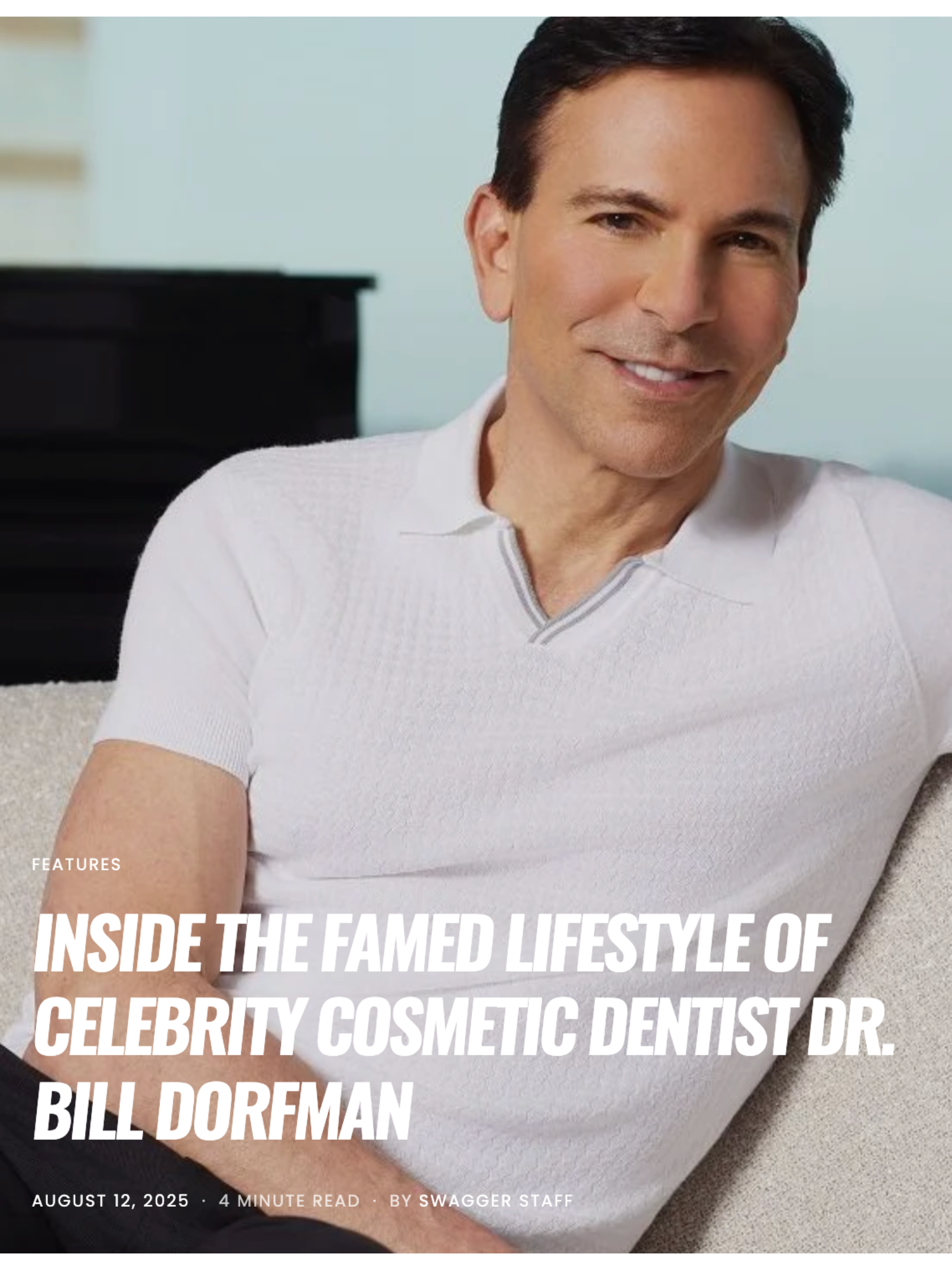dr bill dorfman swagger interview 2025