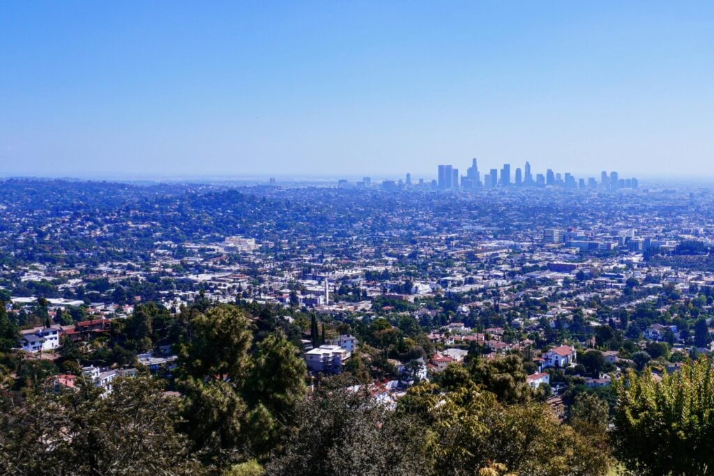 los angeles skyline 